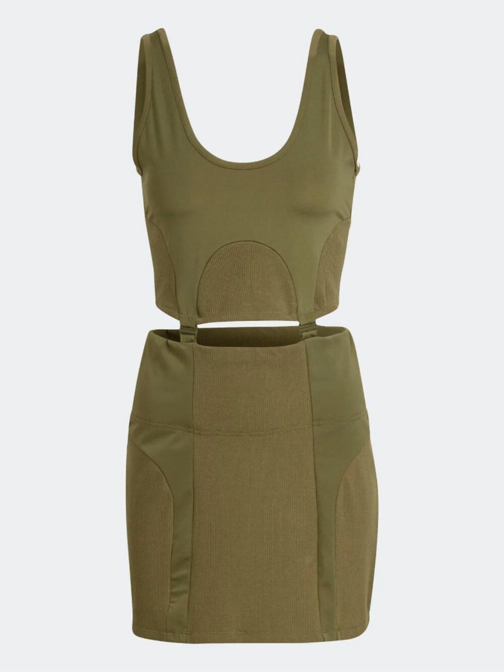 adidas ALWAYS ORIGINAL RIB TWO-IN-ONE DRESS